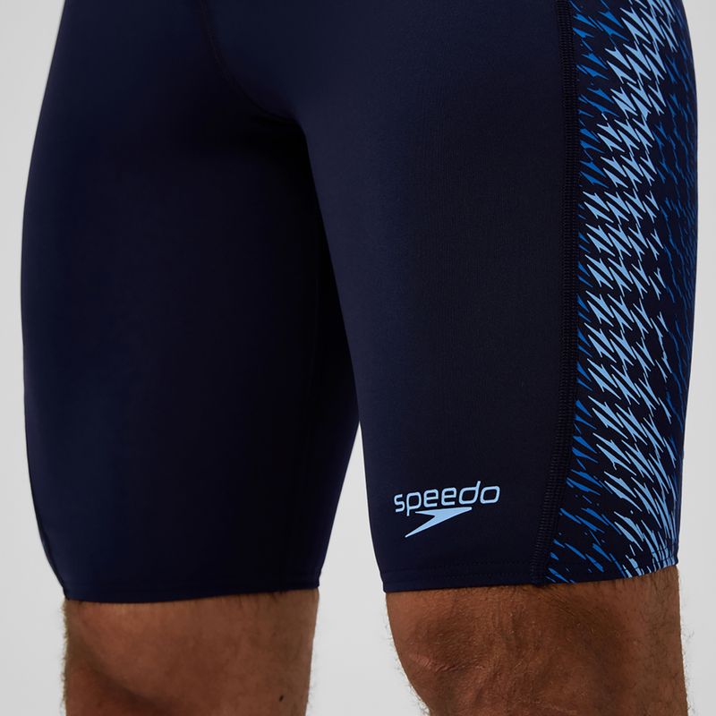 Pánske plavky Speedo Endurance+ Tech Panel Jammer navy/sugar blue 7