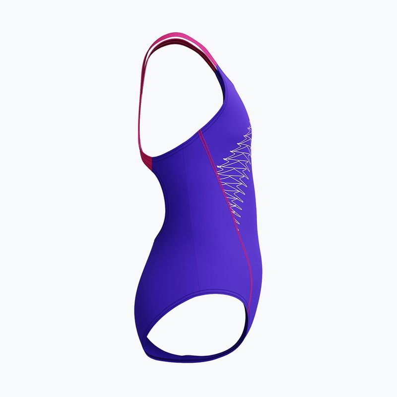 Detské jednodielne plavky Speedo Medley Logo Medalist indigo glow 4