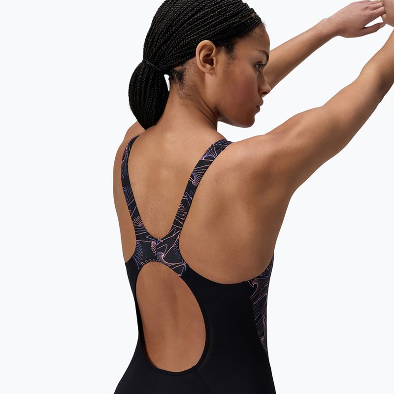 Dámske jednodielne plavky Speedo HyperBoom Splice Muscleback bright peach 6