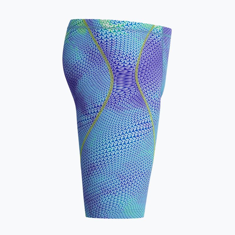 Pánske plavky Speedo Fastskin HyperSpark Printed Jammer under current/sugar blue 4