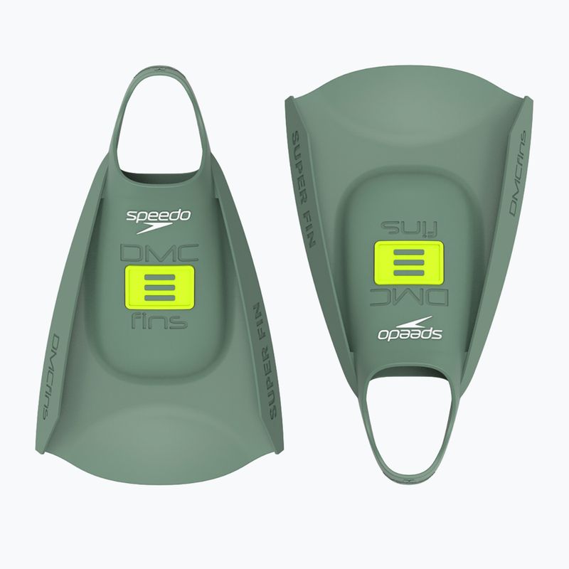 Plavecké plutvy Speedo DMC Original soft olive/hyper yellow