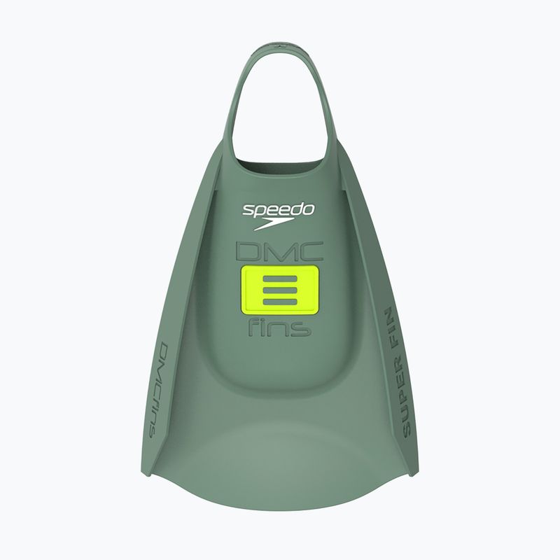 Plavecké plutvy Speedo DMC Original soft olive/hyper yellow 2