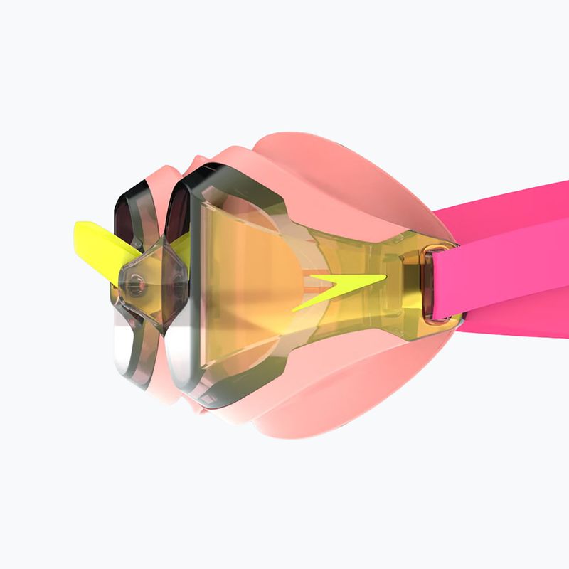 Plavecké okuliare Speedo Fastskin Speedsocket 2 Mirror neon melon/vermilion/gold mirror 3