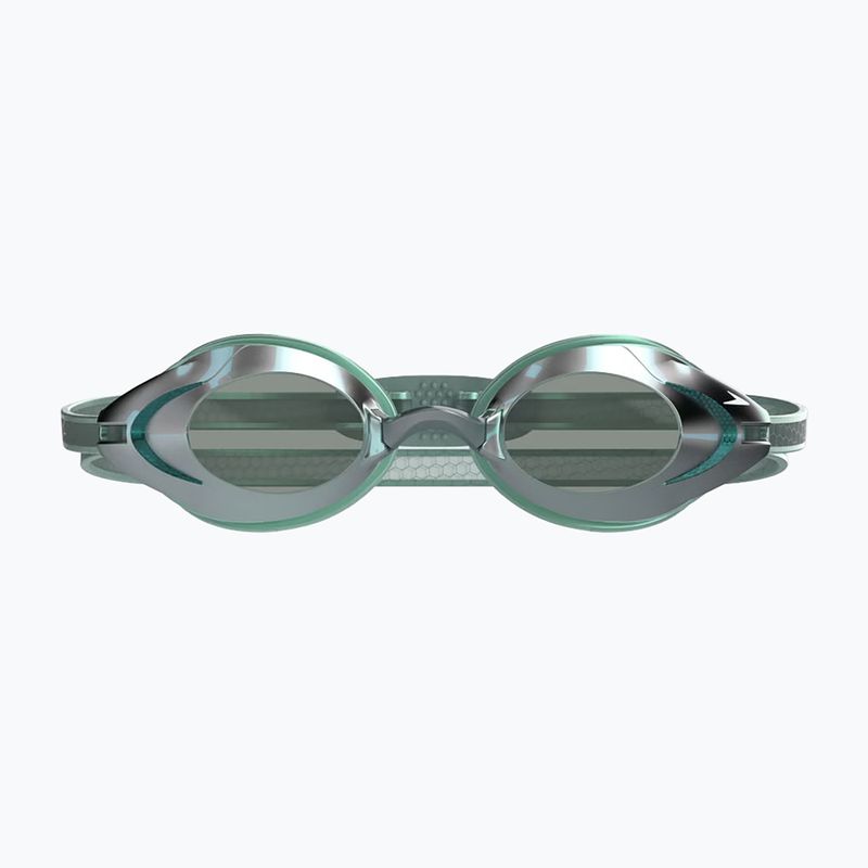 Plavecké okuliare Speedo Vanquisher 3.0 Mirror Ltd storm green/grey/emerald matte mirror ltd 2