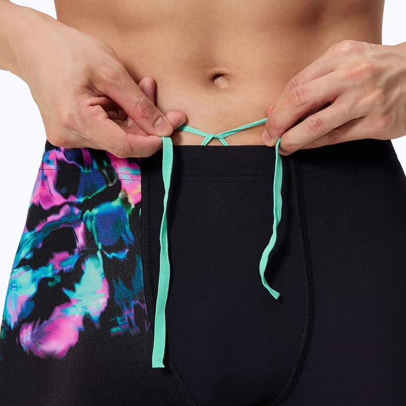 Pánske plavky jammer Speedo Placement Aquashort glitchy garden/black 4