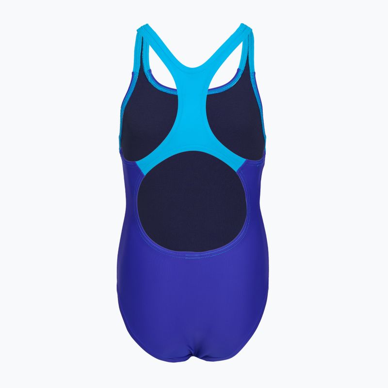 Detské jednodielne plavky Speedo Medley Logo Medalist sapphire/mayan blue 2
