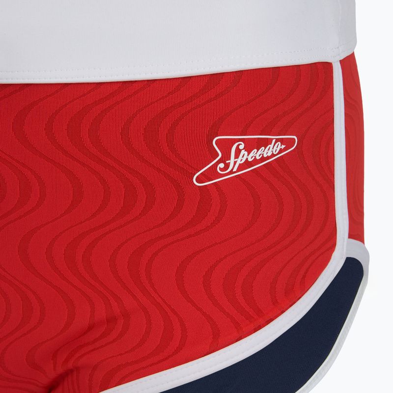 Pánske plavky Speedo Texture Brief 3.5" high risk red 3