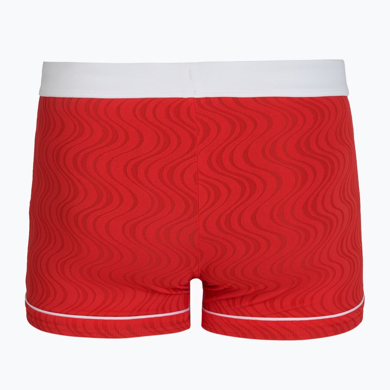 Pánske plavky Speedo Textured Aquashort high risk red 2