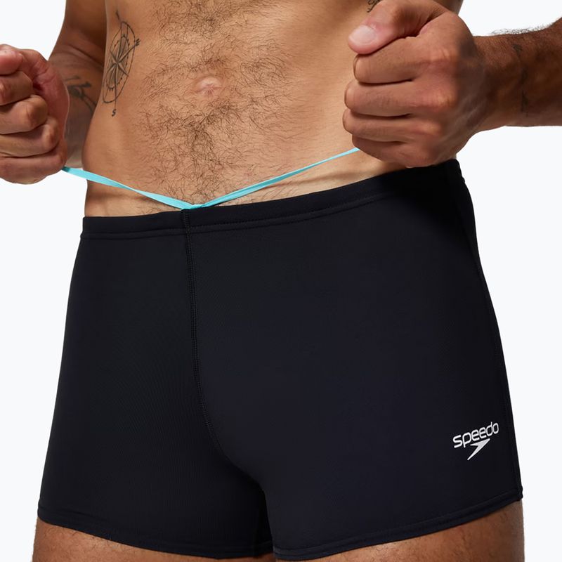 Pánske plavecké boxerky Speedo Endurance+ Logo Aquashort anthracite 4
