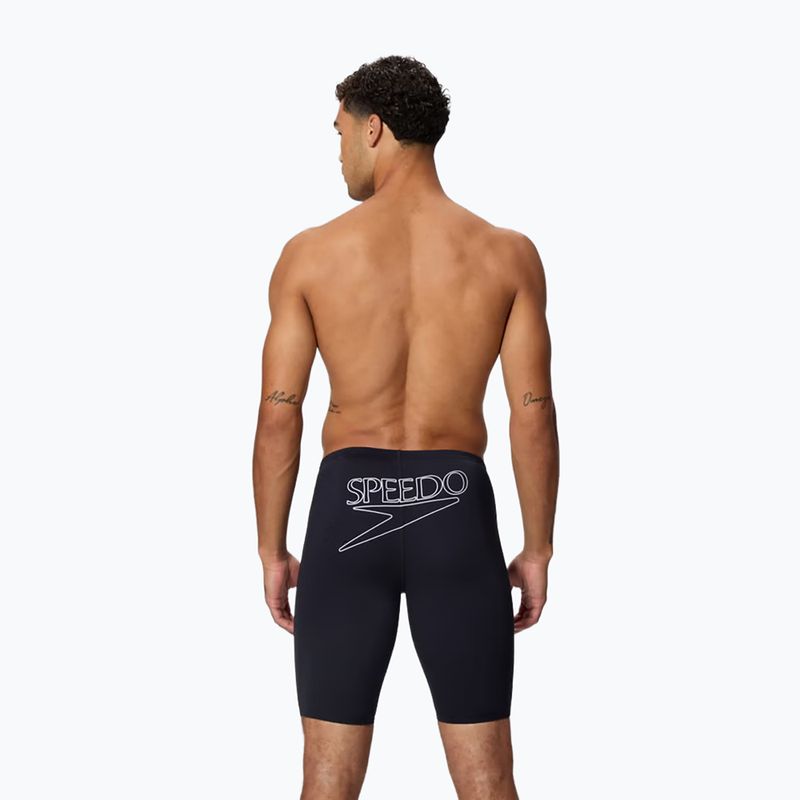 Pánske plavky jammer Speedo Endurance+ Logo Jammer anthracite 2