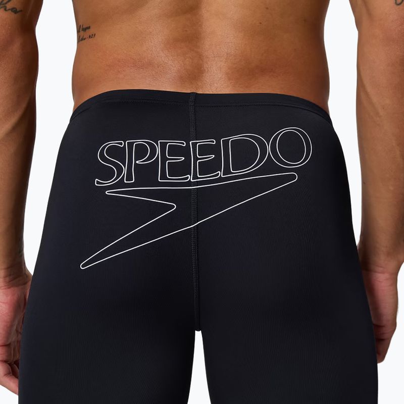 Pánske plavky jammer Speedo Endurance+ Logo Jammer anthracite 5