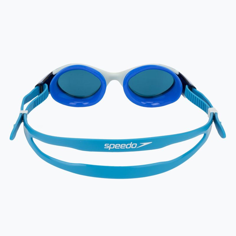 Dámske plavecké okuliare Speedo Biofuse 2.0 Mirror light honeydew/cobalt/silver mirror 4