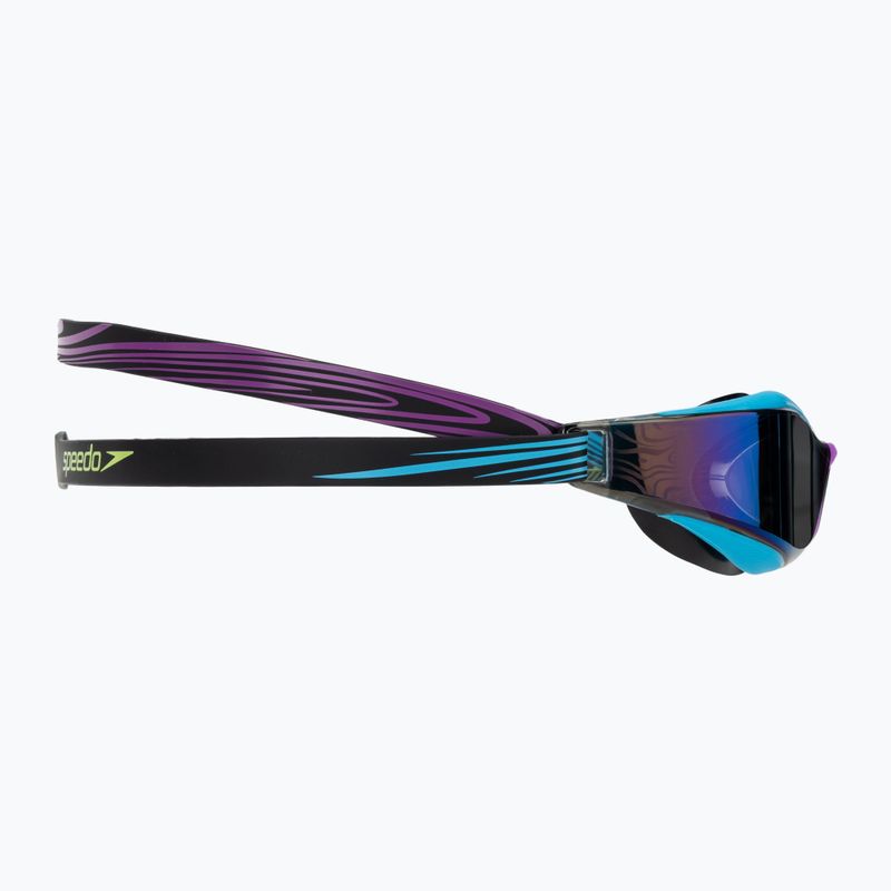 Plavecké okuliare Speedo Fastskin Hyper Elite Mirror mayan blue/smoke/tropical horizon 3