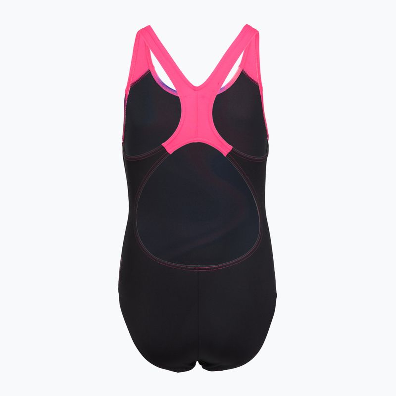 Detské jednodielne plavky Speedo Digital Placement Splashback pink/anthracite 2