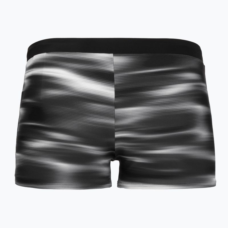 Plavecké boxerky Speedo Valmilton Aquashort anthracite/white 2