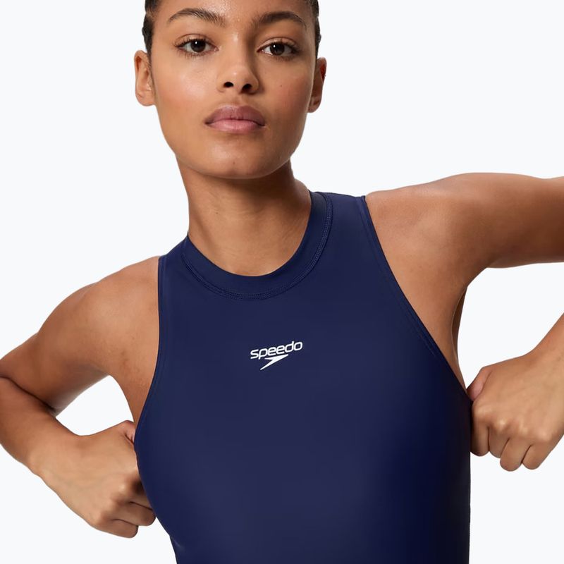 Dámske jednodielne plavky Speedo Hydrasuit peacoat 2