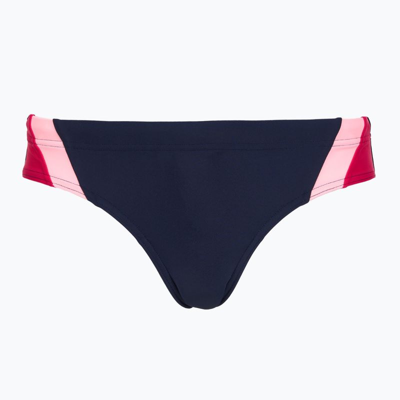 Dámske jednodielne plavky Speedo Colourblock Splice 2.0 peacoat/pink 6
