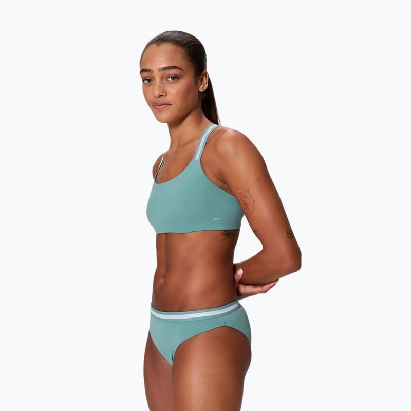 Dámske dvojdielne plavky Speedo Performance storm green 3