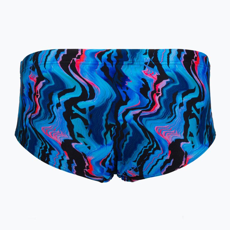 Pánske plavecké boxerky Speedo ML Printed 13.5 cm Brief canyon ombre/black 2