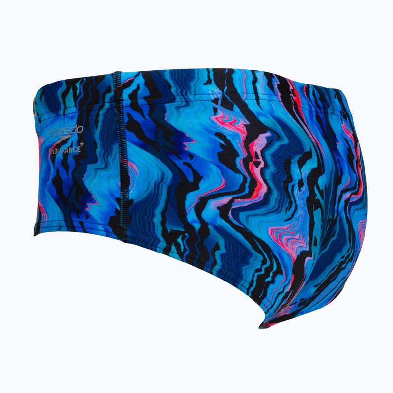 Pánske plavecké boxerky Speedo ML Printed 13.5 cm Brief canyon ombre/black 3