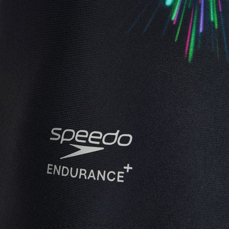 Dámske jednodielne plavky Speedo FL Placement Printed Powerback firework burst/black 3