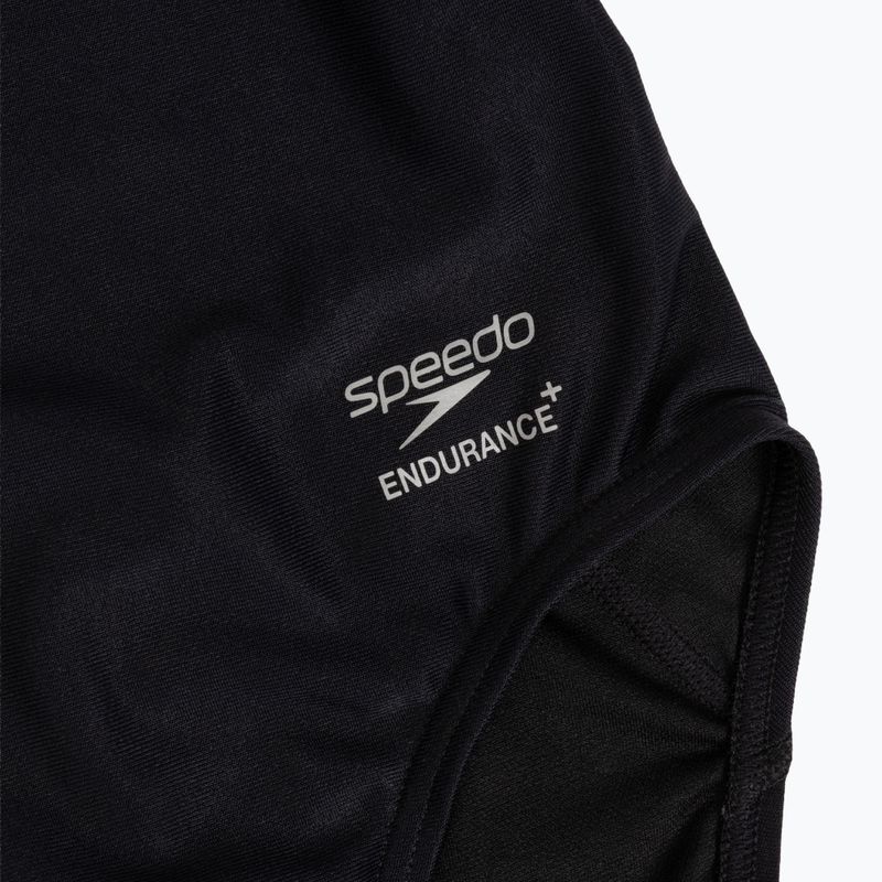 Dámske jednodielne plavky Speedo Placement Printed Leaderback canyon ombre/black 3