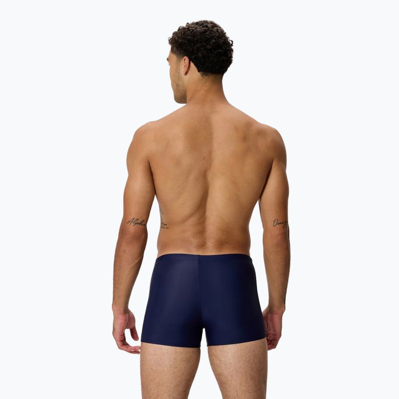 Pánske plavecké boxerky Speedo Medley Logo Aquashort peacoat/deep sapphire 4