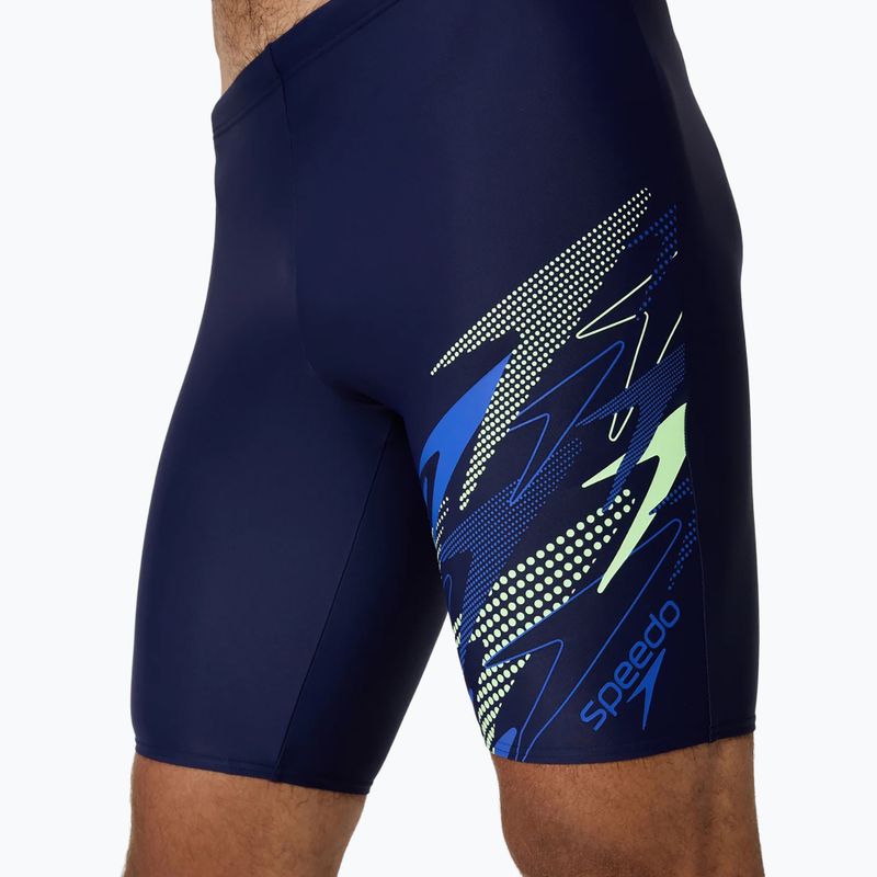 Pánske plavky jammery Speedo Medley Logo Jammer peacoat/deep sapphire 8