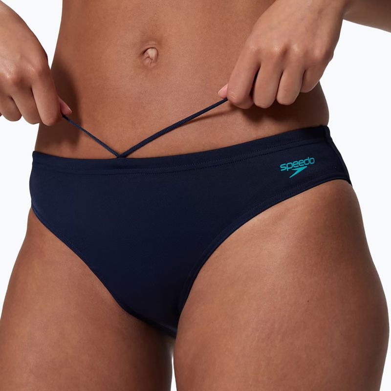 Dámske dvojdielne plavky Speedo Hyperboom Butterfly Back peacoat/deep sapphire 5