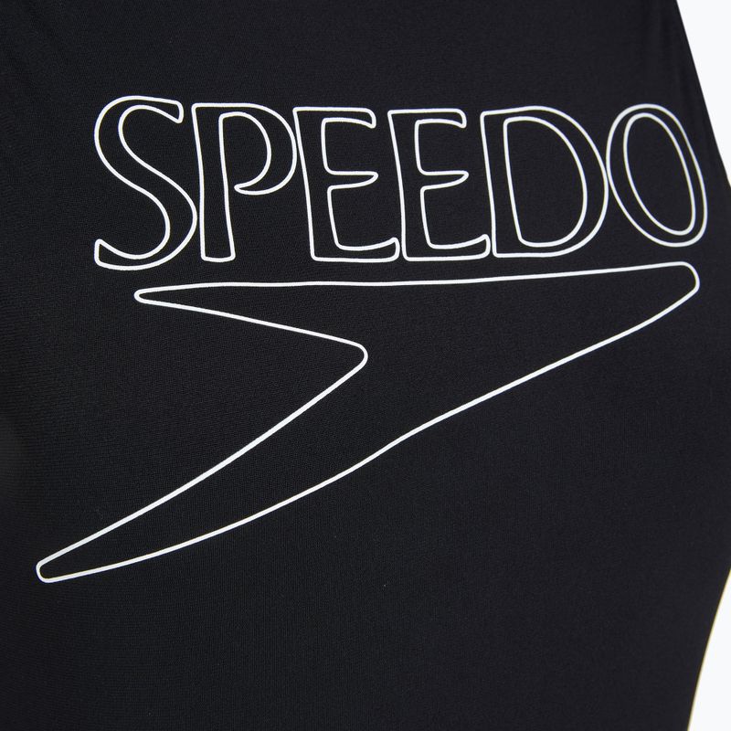 Dámske jednodielne plavky Speedo Endurance+ Logo Hydrasuit anthracite 5