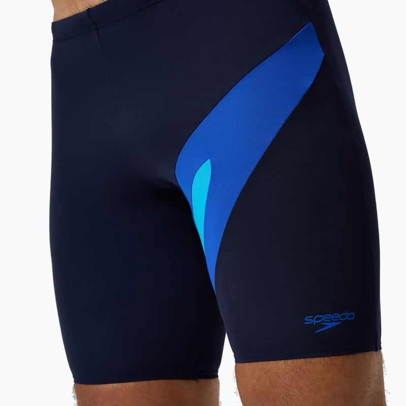 Pánske plavky jammer Speedo Hyperboom peacoat/deep sapphire 4