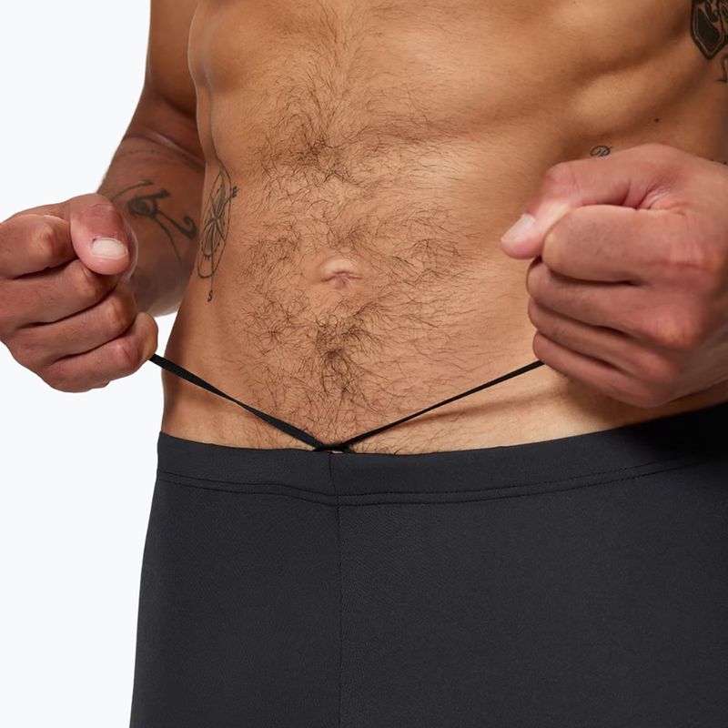 Pánske plavecké boxerky Speedo Hyperboom Aquashort anthracite/high risk red 4