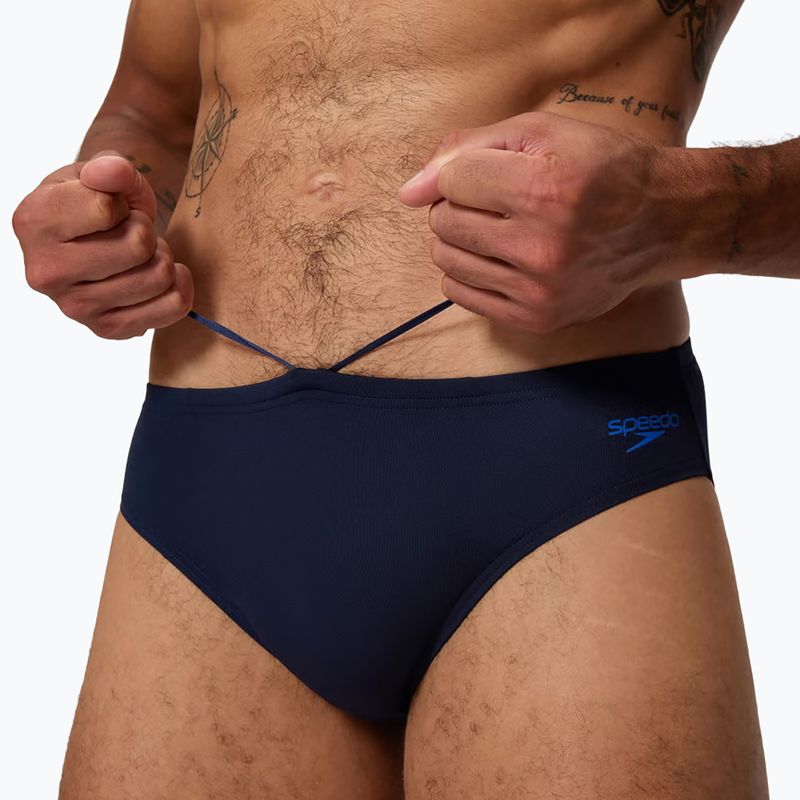 Pánske plavky Speedo Hyperboom Brief peacoat/deep sapphire 4