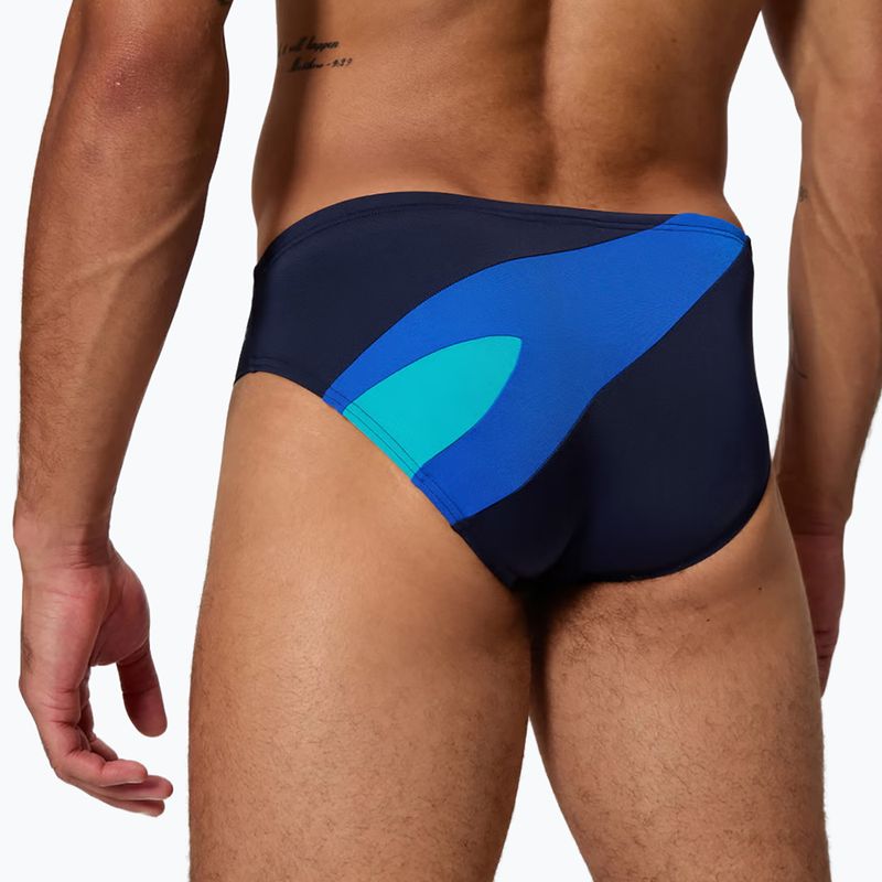 Pánske plavky Speedo Hyperboom Brief peacoat/deep sapphire 5