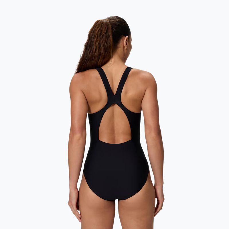 Dámske jednodielne plavky Speedo Colorblock Ultraback 2.0 anthracite 2