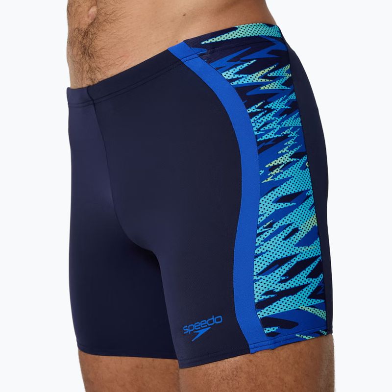 Pánske plavky jammer Speedo Hyper Boom Splice Mid peacoat/deep sapphire 4
