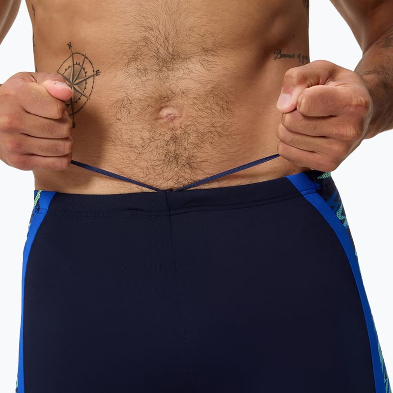 Pánske plavky jammer Speedo Hyper Boom Splice Mid peacoat/deep sapphire 5
