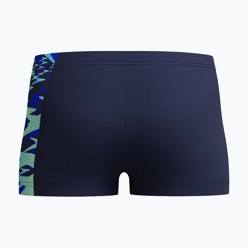Plavecké boxerky Speedo Hyperboom Splice Aquashort peacoat/deep sapphire 2
