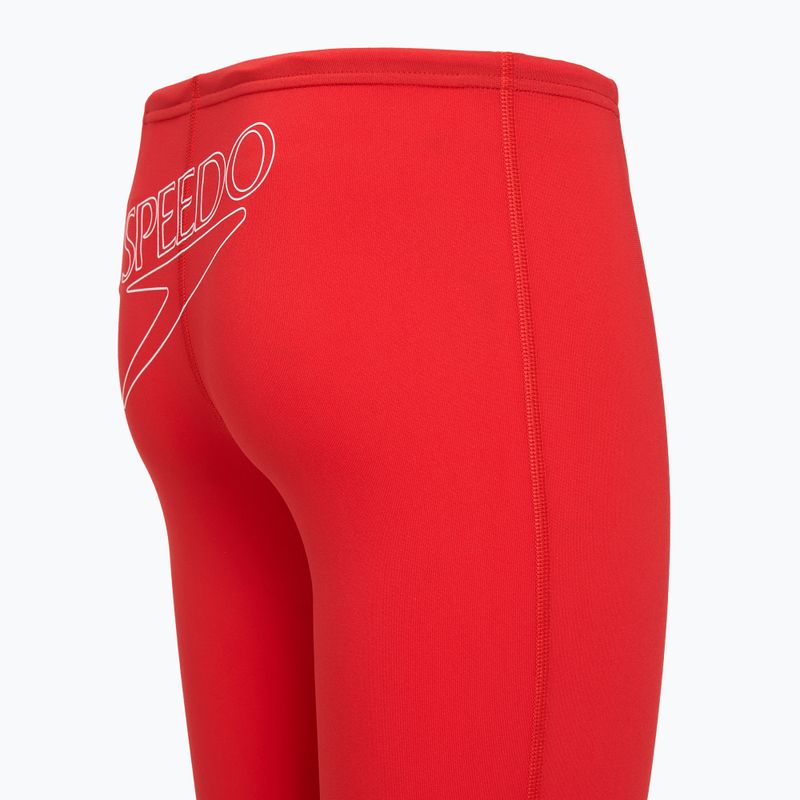 Detské plavky jammer Speedo Endurance+ Logo Jammer high risk red 4