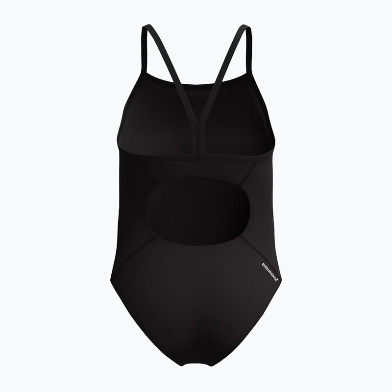 Detské jednodielne plavky Speedo Endurance+ Logo Thinstrap anthracite 2