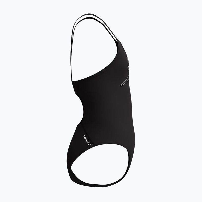 Detské jednodielne plavky Speedo Endurance+ Logo Thinstrap anthracite 4