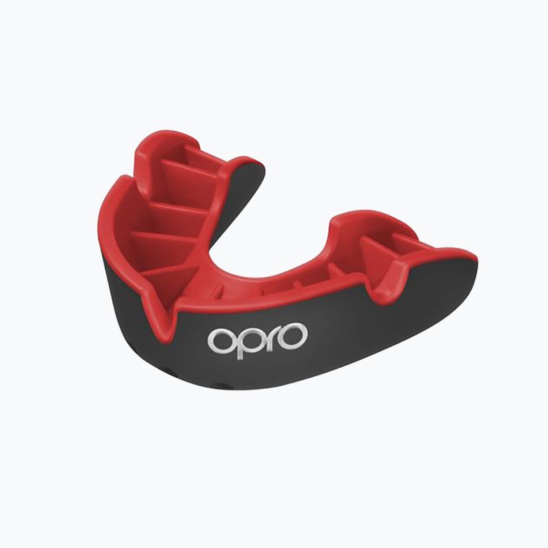 Opro Silver chránič čeľuste čierny 2