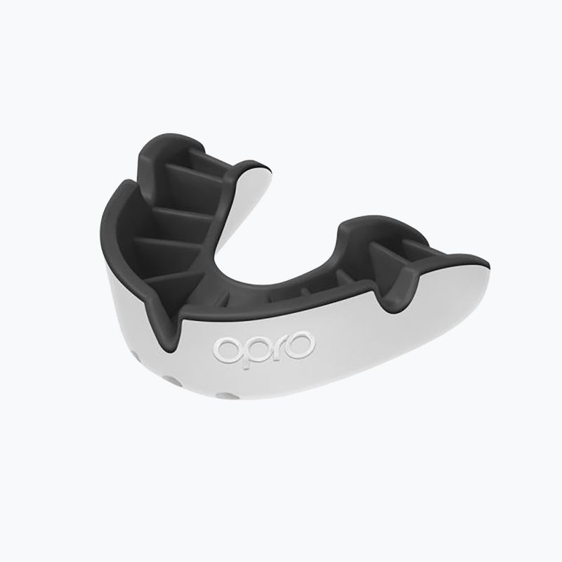 Opro Silver biely chránič čeľuste 2