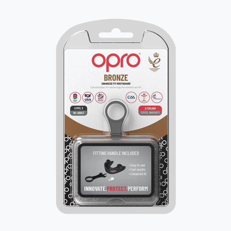 Opro GEN5 chránič čeľuste čierny 9028-BRONZE 2