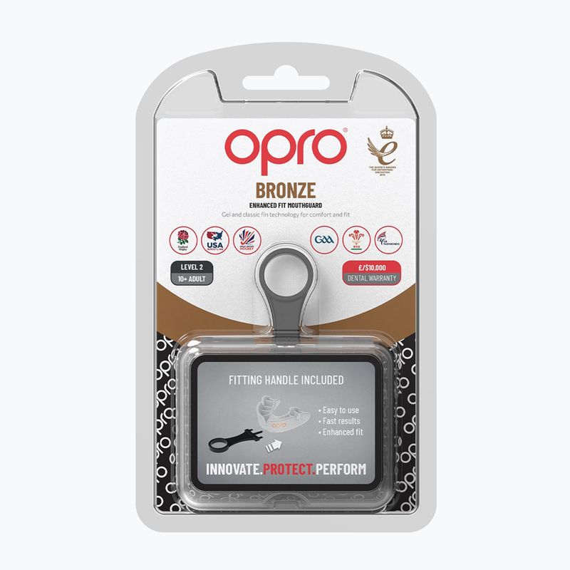 Opro GEN5 chránič čeľuste biely 9059-BRONZE 2