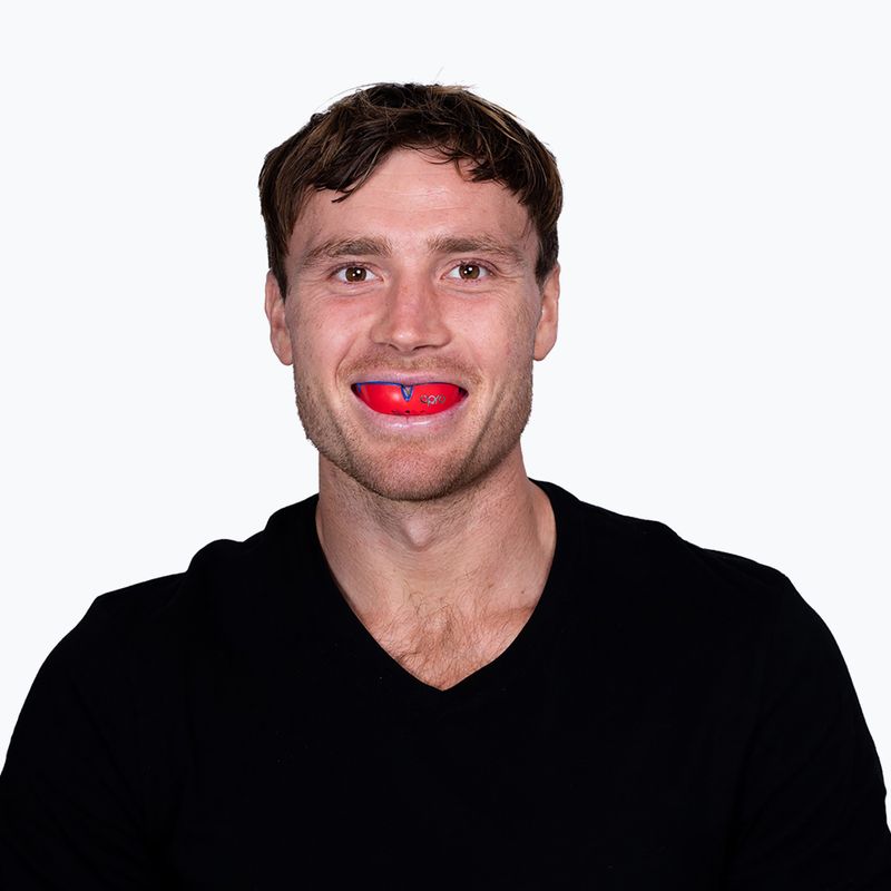 Chránič zubov Opro UFC Silver red 4