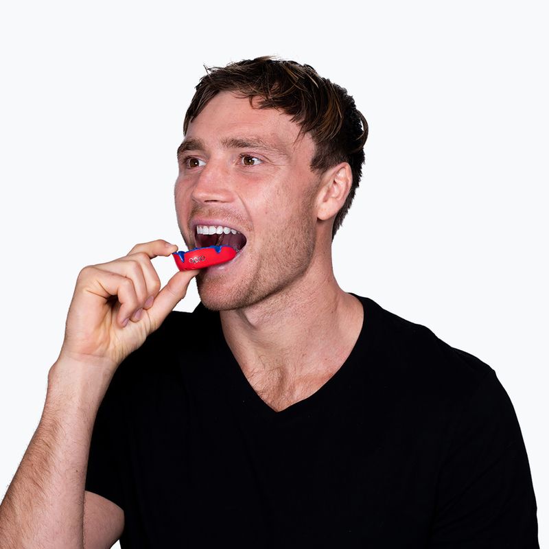 Chránič zubov Opro UFC Silver red 5