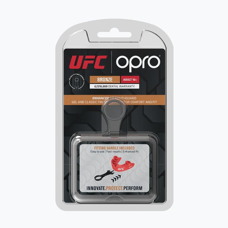 Chránič zubov Opro UFC Bronze GEN2 červený 2