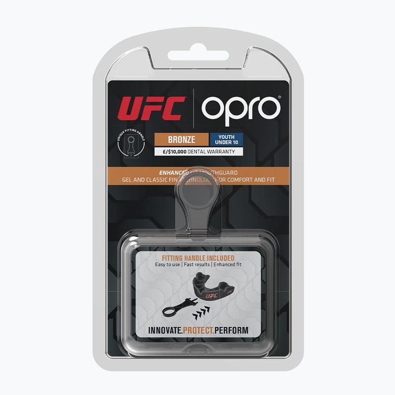 Opro UFC GEN2 detský chránič čeľuste čierny 9516-BRONZE 2