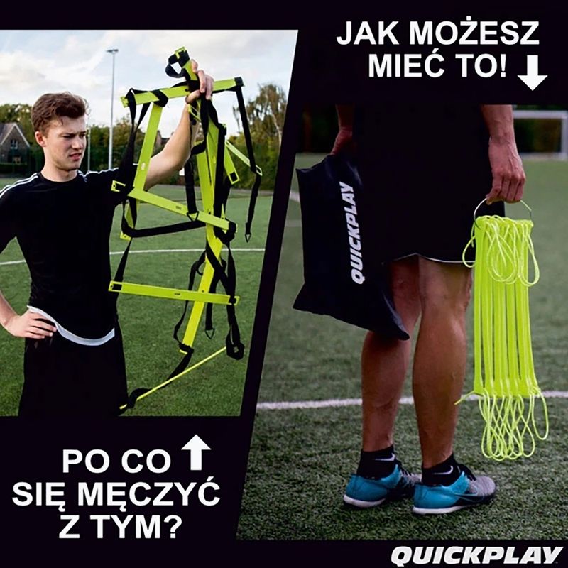 Koordinačný rebrík QuickPlay Speed Ladder yellow 6